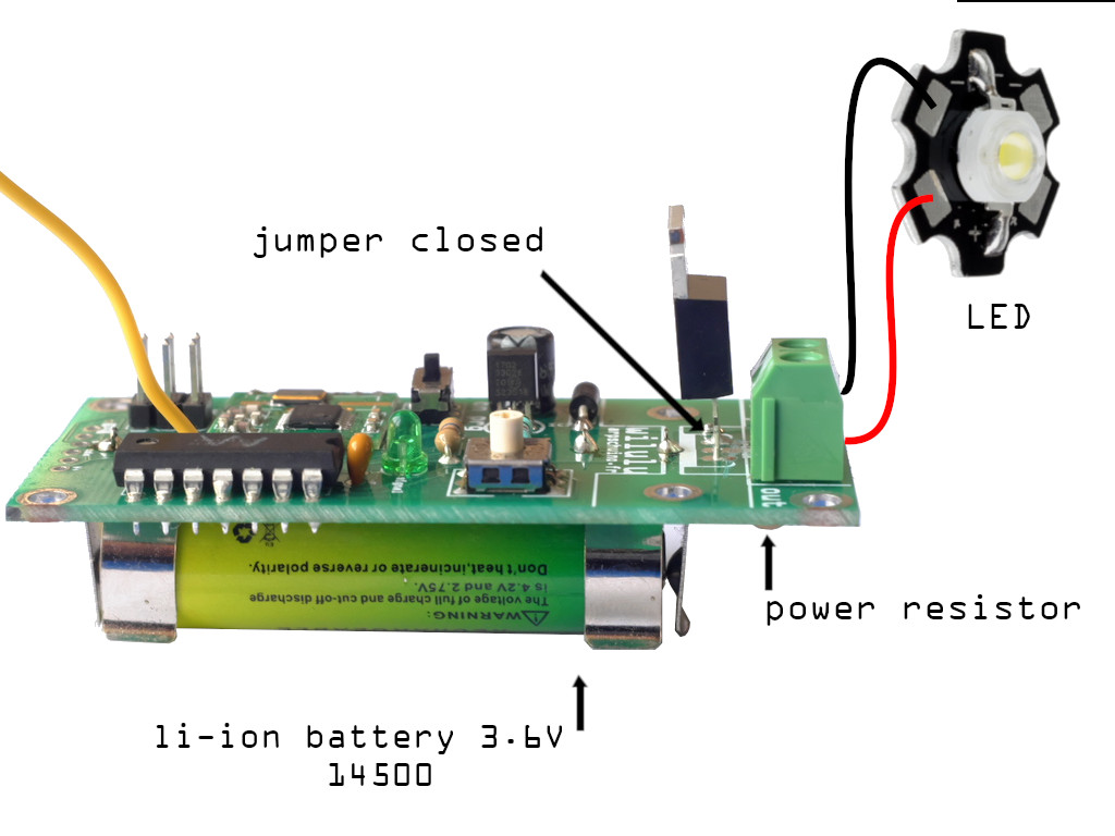 wilulu with 14500 battery holders