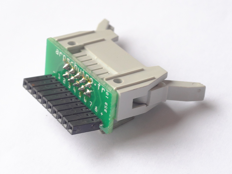 removable adapter for 8 relays board
